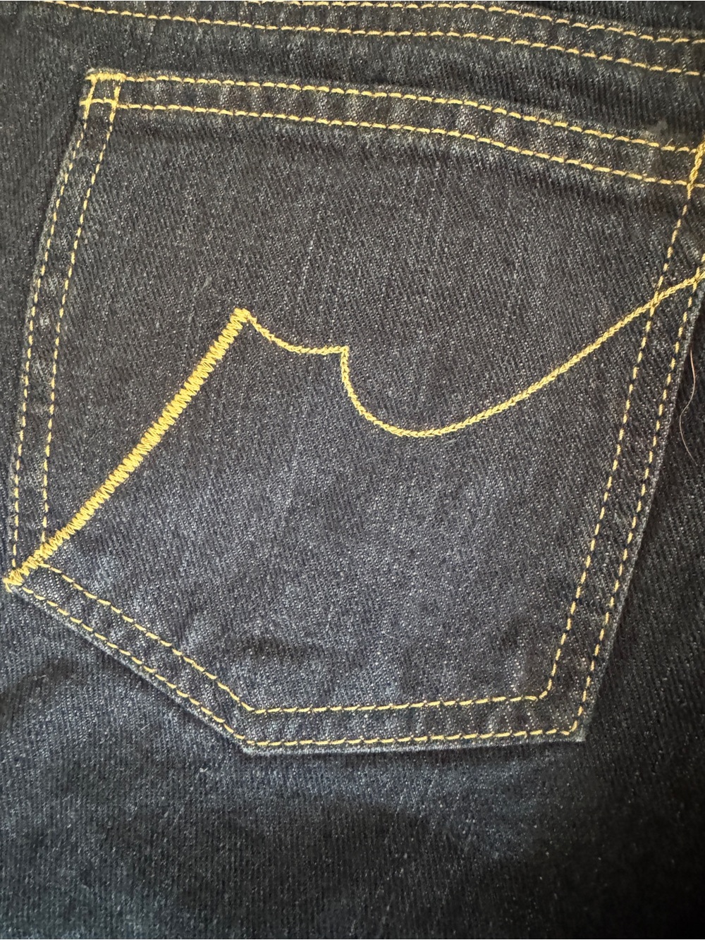 NWT Relativity Modern Fit Boot Cut Jeans Women's Size 18 Average Dark Wash Denim - Picture 9 of 10